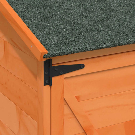 Wooden Garden Shed M0.595xW0.56xH1.765m