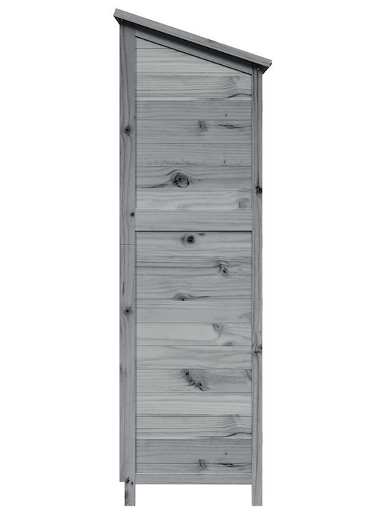 Wooden Garden Shed M0.59xW0.56xH1.76m