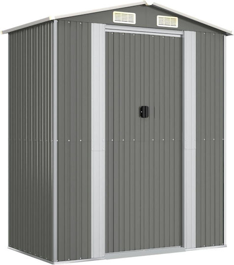 Metallische Gartenhaus Galvanisiert 1.92x1.08x2.23m Metallische Gartenhaus Galvanisiert 1.92x1.08x2.23m