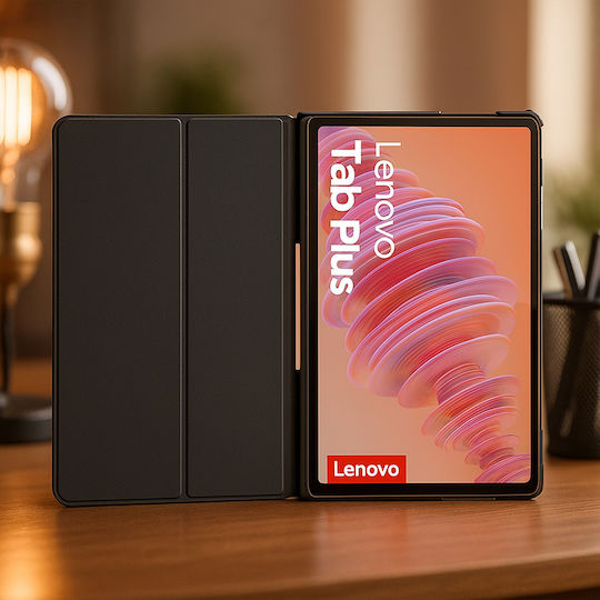 Smart Magnetische Hülle Lenovo Tab Plus Tb351fu Schwarz