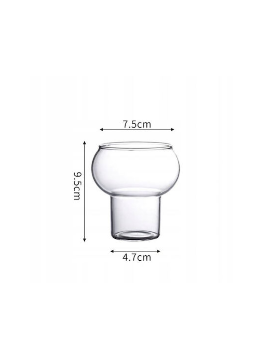 ecarla Pahar Cocteiluri din Sticlă Maro 250ml