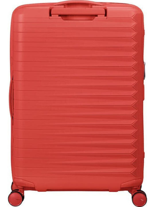 American Tourister Fastforward Μεσαία Βαλίτσα Ταξιδίου Sunset Coral Ύψους 68εκ.
