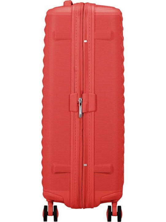 American Tourister Fastforward Μεσαία Βαλίτσα Ταξιδίου Sunset Coral Ύψους 68εκ.