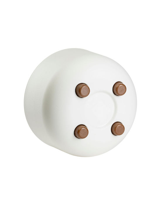 HowHomely Σετ 2 Γλάστρες Cream