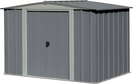 Depozit Metalic De Grădină Galvanizat 1.94x1.51x1.9m Depozit Metalic De Grădină Galvanizat 1.94x1.51x1.9m