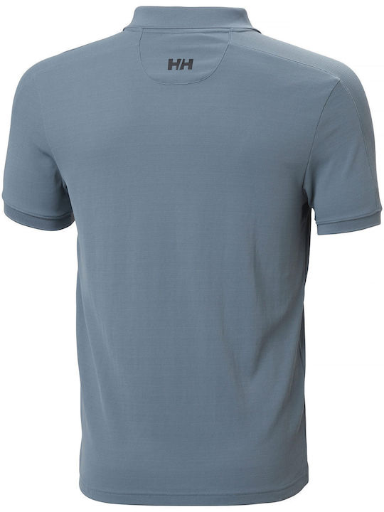 Hp Race Polo Blouse Washed Navy