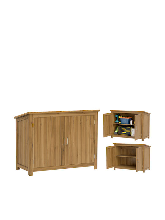 Wooden Garden Shed L1.1xW0.5xH0.85m