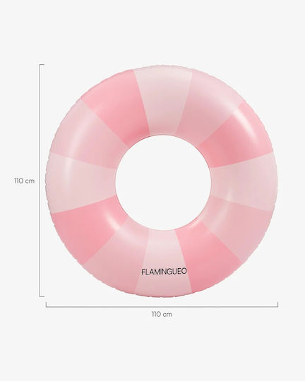 Flamingueo Inflatable Pool Donut Pink 110x110cm