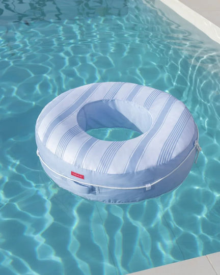 Flamingueo Inflatable Pool Float Donut Light Blue 103x103cm