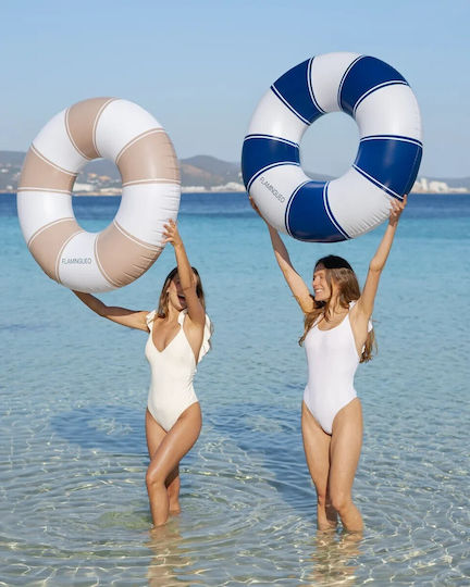 Flamingueo Inflatable Pool Donut Blue 110x110cm