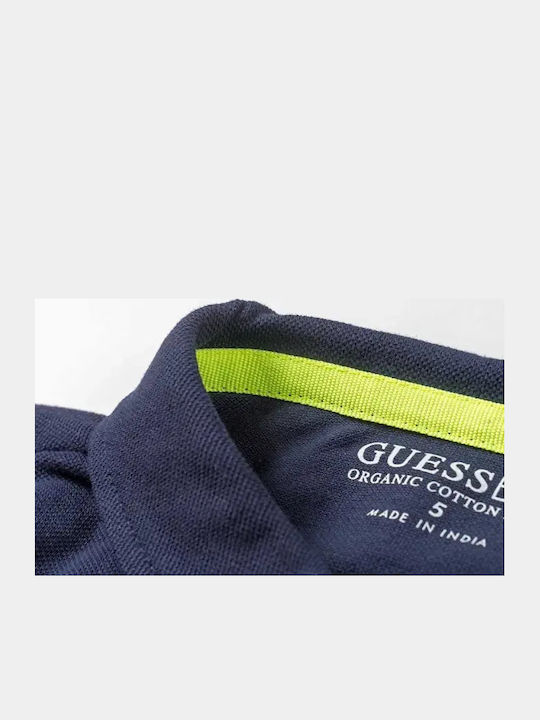 Kids' Polo Short Sleeve Navy Blue