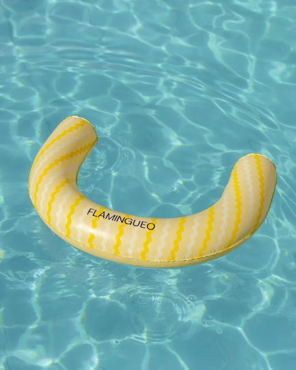 Flamingueo Inflatable Pool Float Yellow 74x54cm