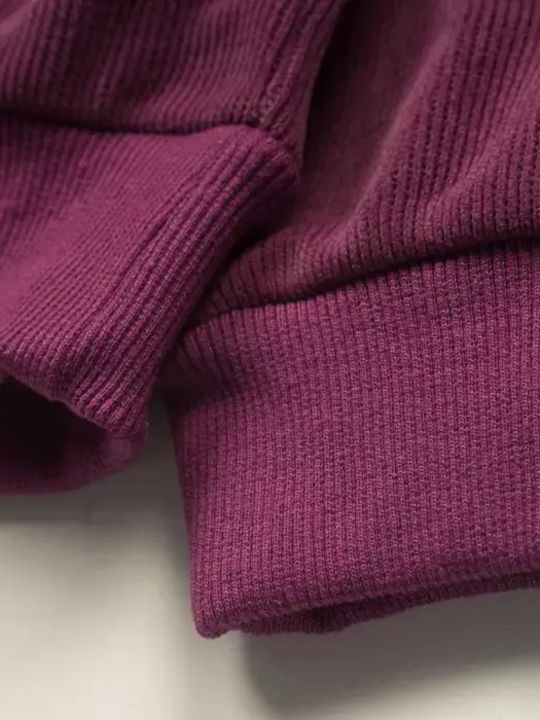 Kids Sweatpants Set Fuchsia 2pcs