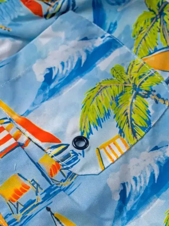 Mayoral Coast to Coast Kids Swimwear Swim Shorts Light Blue