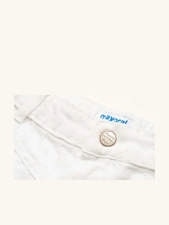 Kids' Shorts/Bermudas Fabric White