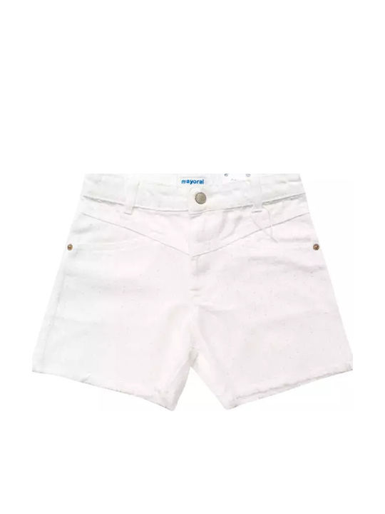 Kids' Shorts/Bermudas Fabric White