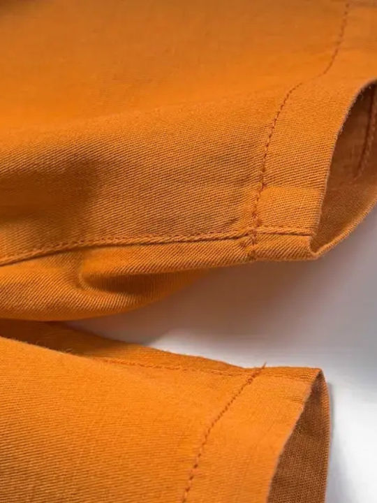 Kinder-Shorts/Bermudas Stoff Kaffee