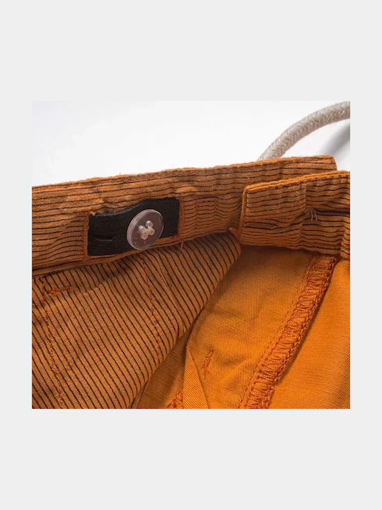 Kinder-Shorts/Bermudas Stoff Kaffee