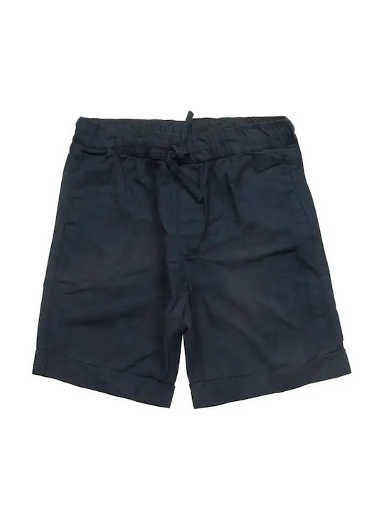 Kinder-Shorts/Bermudas Stoff Marineblau