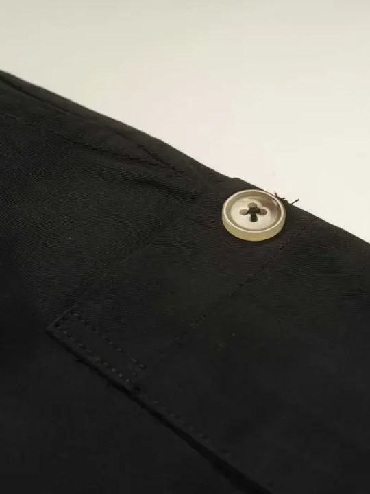 Kids Shorts Bermudas Fabric Black