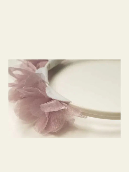 Παιδικό Φόρεμα Αμάνικο Τούλινο Floral Ρόζ