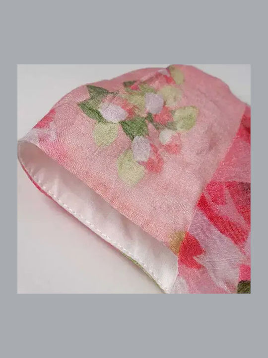 Rochie pentru Copii Mâneca scurta Din tul Floral Roz