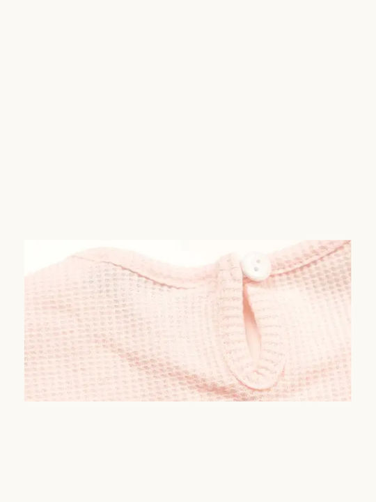 Детска Рокля Къс ръкав Тюл Обикновени Pink