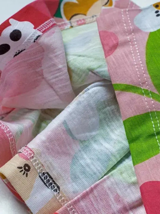 Παιδικό Φόρεμα Αμάνικο Floral Σετ με Αξεσουάρ Πολύχρωμο