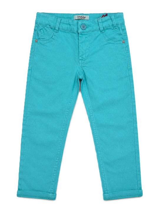 Pantaloni Pentru Copii Street Gang Sg3856 Turcoaz