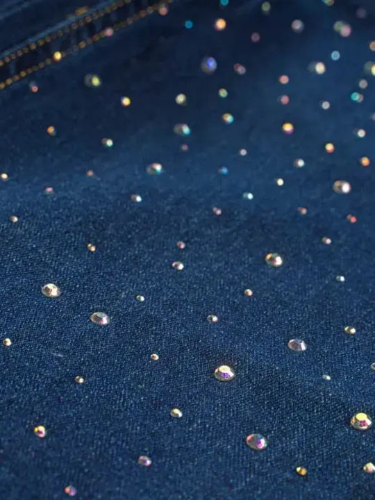 Pantalon Larg din Blugi pentru Copii Jeans