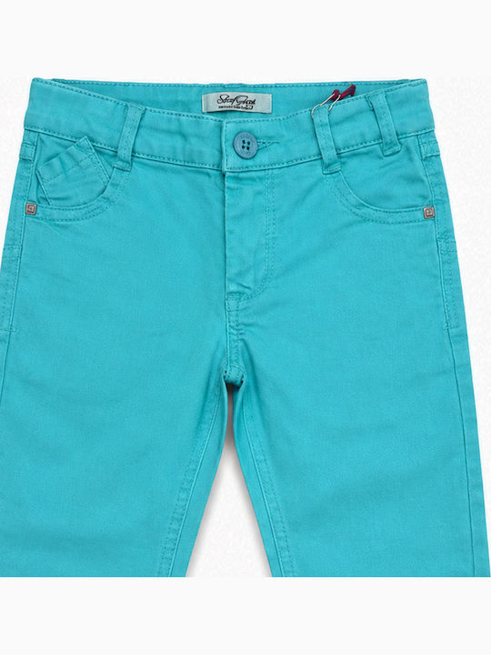 Pantaloni Pentru Copii Street Gang Sg3856 Turcoaz