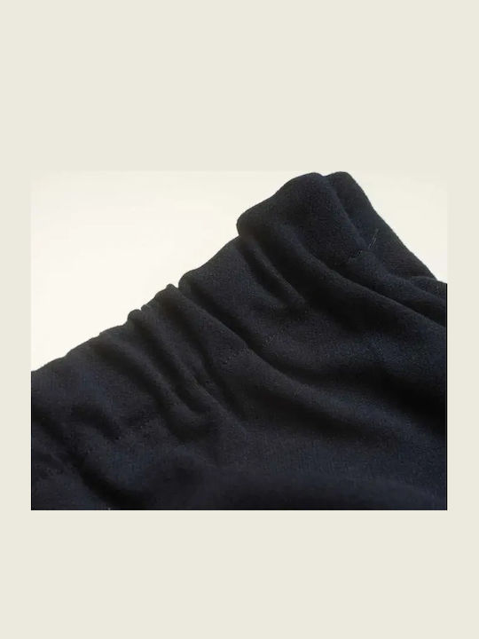 Kinder Schlaghose Stoff Marineblau Lang