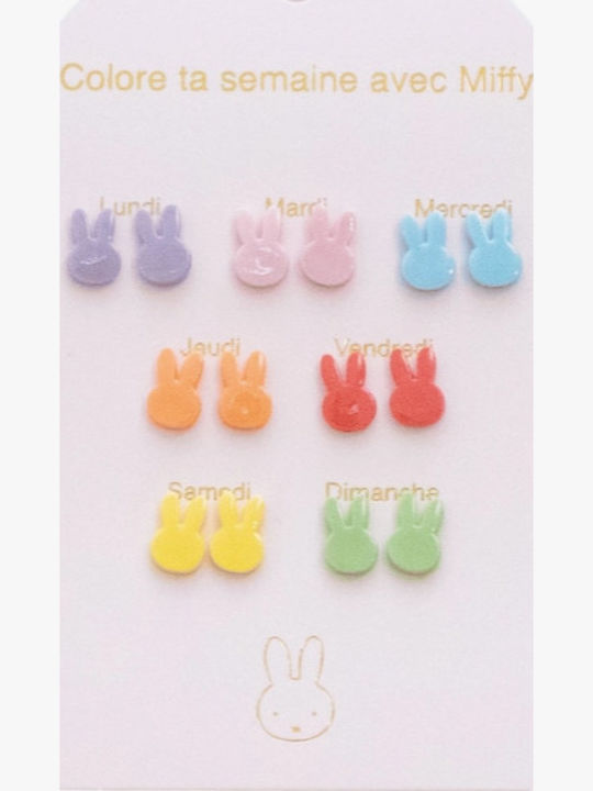 Yuko.B Kids Earrings Studs Made of Steel