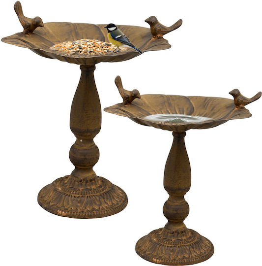 Exner Decorative Metal Bird Bath