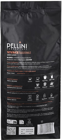 Pellini Espresso Kaffee Bar Vivace Bohnen 1kg