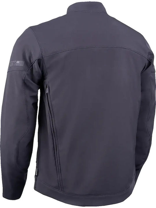 Icon Merc3 Softshell Jachetă De Călărie Pentru Bărbați Iarnă Neagră