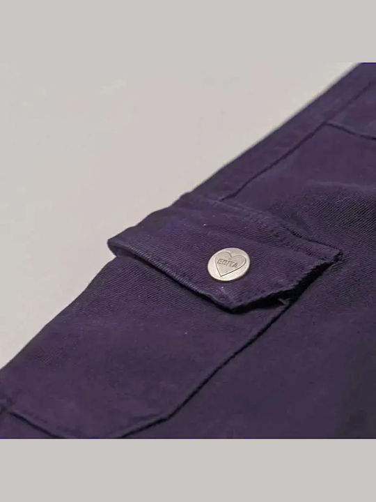 Kinder Schlaghose Jeans Schwarz