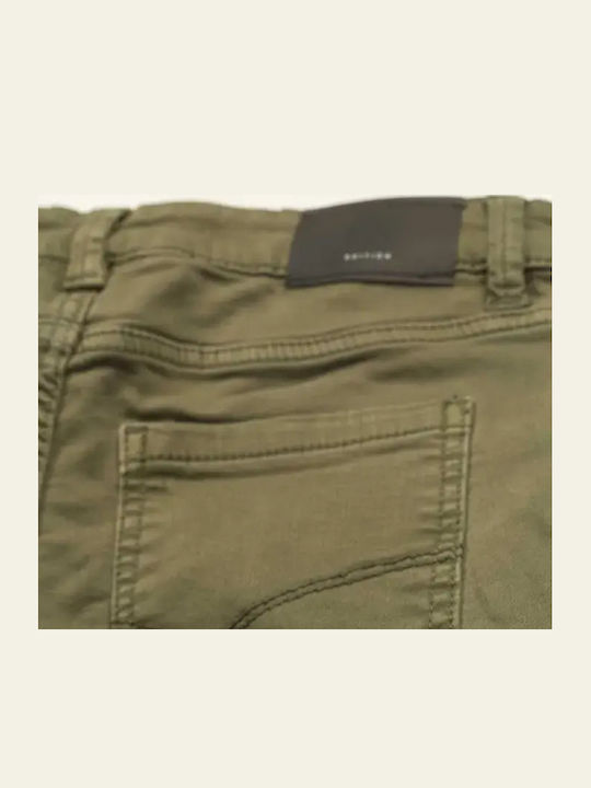 Kinder Schlaghose Jeans Grün
