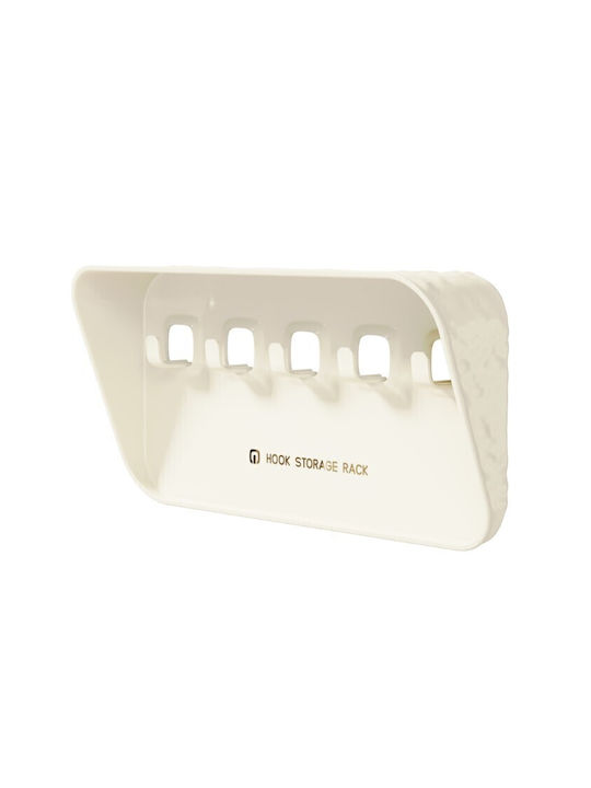 Alista Home Agățătoare Chei De Perete 5 Compartimente 20.3x4.6x10.3cm