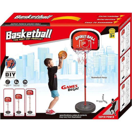 Martin Toys Copii Baschet Exterior cu Suport și Minge