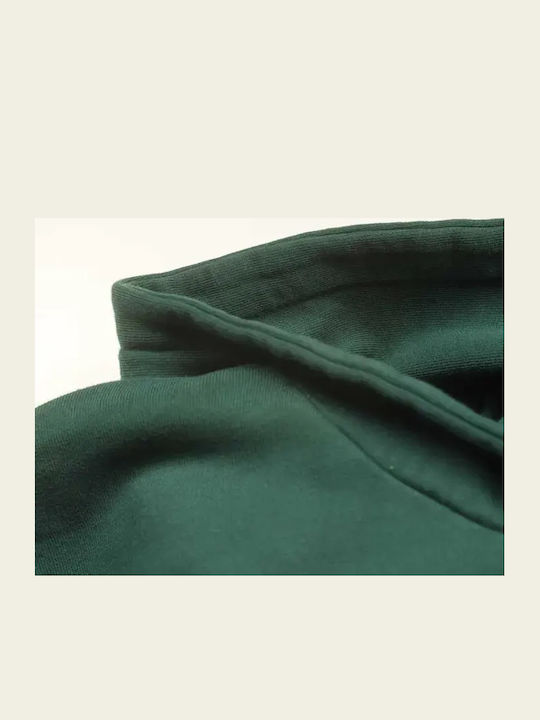 Kids Sweatshirt with Hood and Pockets Green