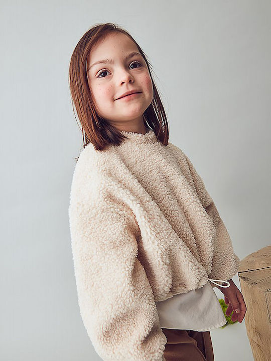 Kids Sweatshirt Beige
