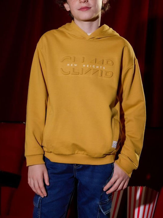 Kids Sweatshirt with Hood and Pockets Honey