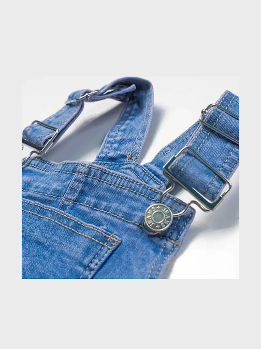 Kinder Latzrock aus Jeans Blau