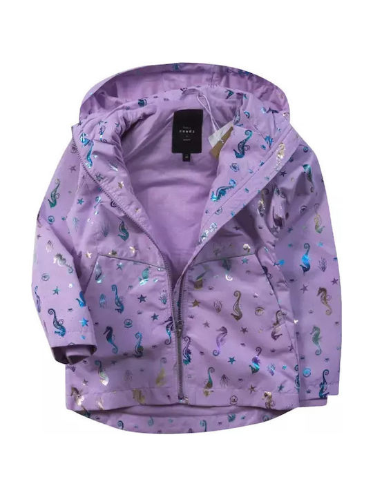 Kids' Casual Jacket with Hood Orchid Bloom