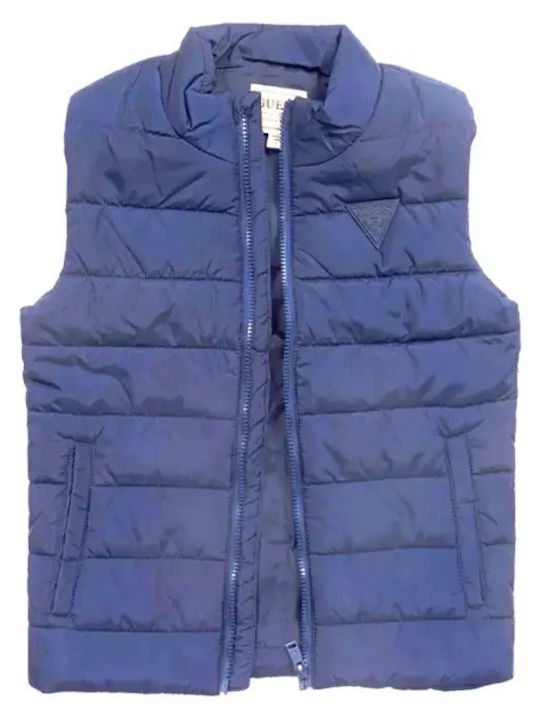 Kinder Freizeitjacke Ärmellos Blue