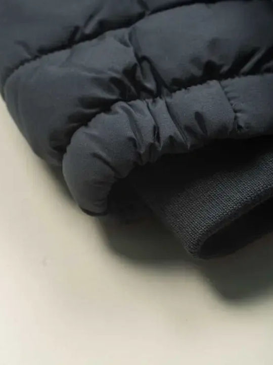 Παιδικό Casual Μπουφάν με Κουκούλα Navy Μπλε