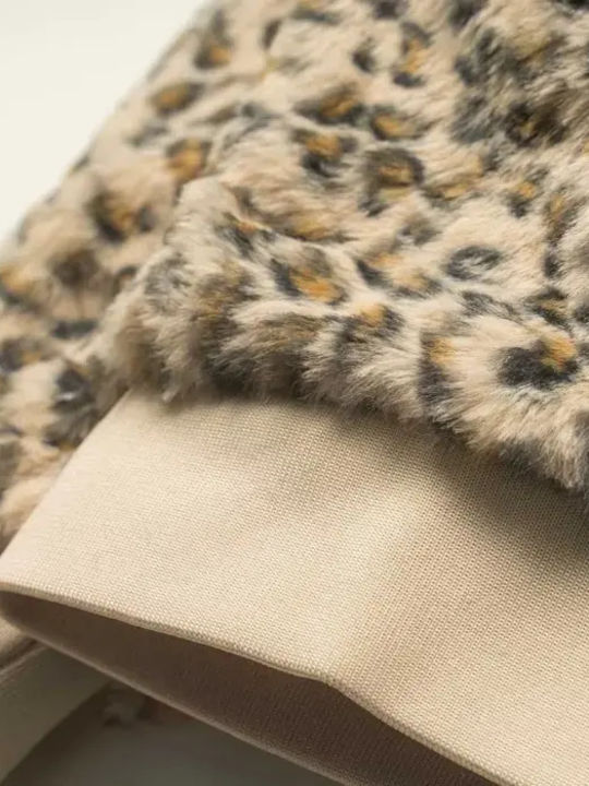 Kids' Fur Short Beige