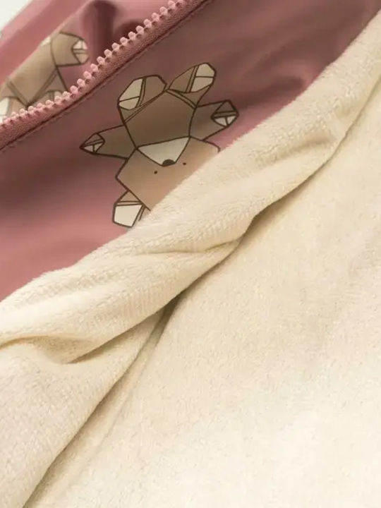 Kinder Freizeitjacke mit Kapuze Pink