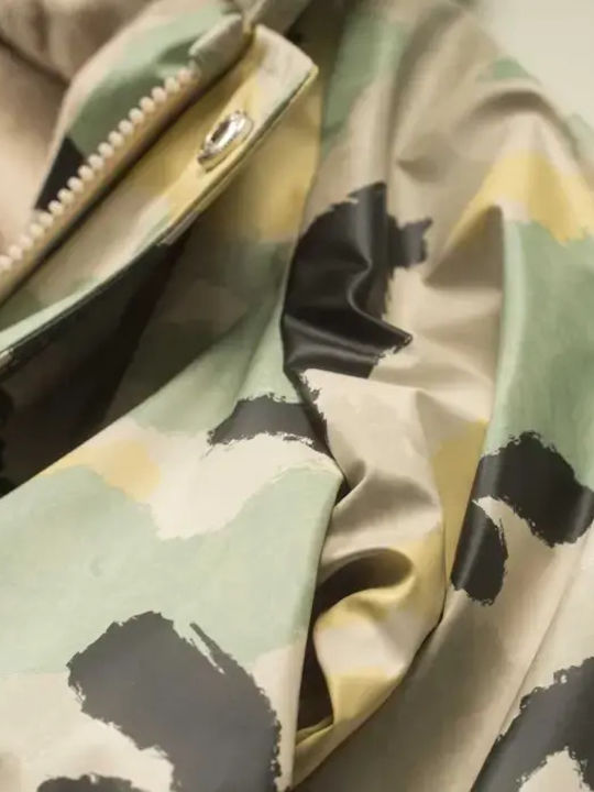 Waterproof Kids' Casual Jacket with Hood Green